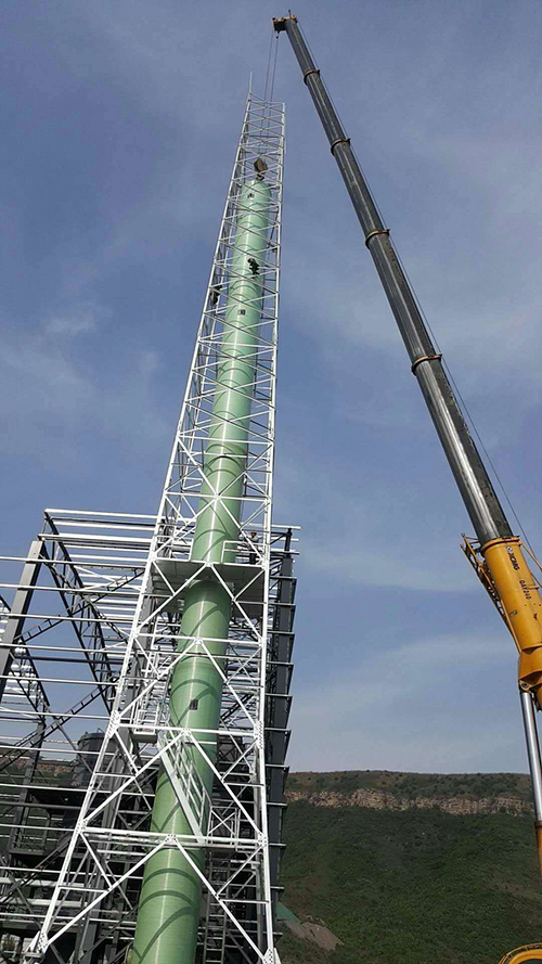 烟囱内套玻璃钢